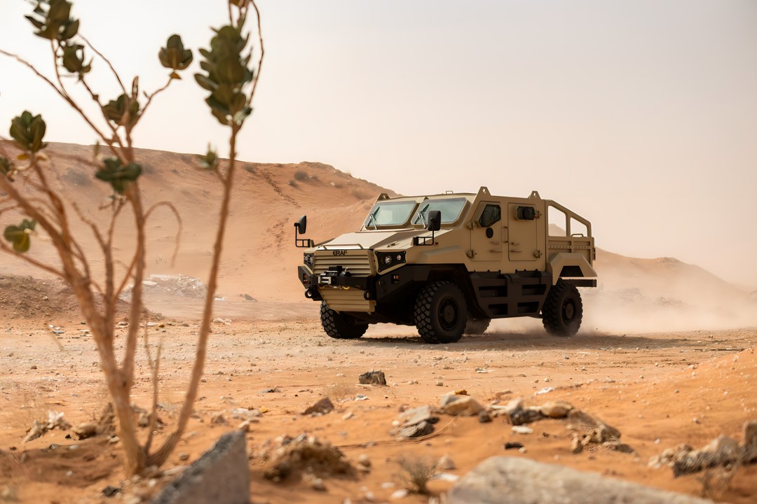 TARES III-10TC1 Saudi 4x4 Mine Resistant Ambush Protected (MRAP) (B)